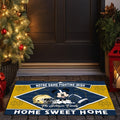 Notre Dame Fighting Irish Doormat Custom Your Family Name, Sport Team And MK Doormat, FootBall Fan Gifts EHIVM-52722