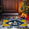 Notre Dame Fighting Irish Doormat, Sport Team And MK Doormat, FootBall Fan Gifts