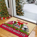 Ohio State Buckeyes Doormat Personalized Your Name, Sport Team Doormat, Christmas Gifts For Football Fan, Home Decor ETHY-52726