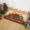 Oklahoma Sooners Doormat Personalized Your Name, Sport Team Doormat, Christmas Gifts For Football Fan, Home Decor ETHY-52726
