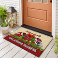 Oklahoma Sooners Doormat Personalized Your Name, Sport Team Doormat, Christmas Gifts For Football Fan, Home Decor ETHY-52726