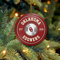 Oklahoma Sooners Fitness Circle Aluminium Ornament 2 Side Trending New Arrivals H52883 ETUG311023