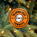 Oklahoma State Cowboys Fitness Circle Aluminium Ornament 2 Side Trending New Arrivals H52883 ETUG311023