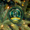 Oregon Ducks Circle Aluminium Custom Ornament 2 Side Trending New Arrivals H52912 ETUG311023