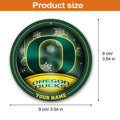 Oregon Ducks Circle Aluminium Custom Ornament 2 Side Trending New Arrivals H52912 ETUG311023