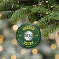 Oregon Ducks Fitness Circle Aluminium Ornament 2 Side Trending New Arrivals H52883 ETUG311023