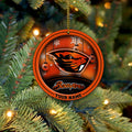Oregon State Beavers Circle Aluminium Custom Ornament 2 Side Trending New Arrivals H52912 ETUG311023