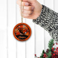 Oregon State Beavers Circle Aluminium Custom Ornament 2 Side Trending New Arrivals H52912 ETUG311023
