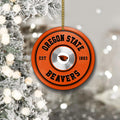 Oregon State Beavers Fitness Circle Aluminium Ornament 2 Side Trending New Arrivals H52883 ETUG311023