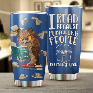 Owl Tumbler, Gift for Owl Lovers - TB012PA06 - BMGifts (formerly Best Memorial Gifts)