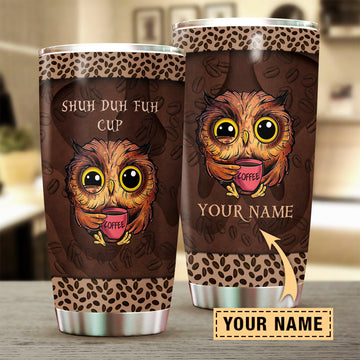 Personalized Owl Tumbler, Personalized Gift for Owl Lovers