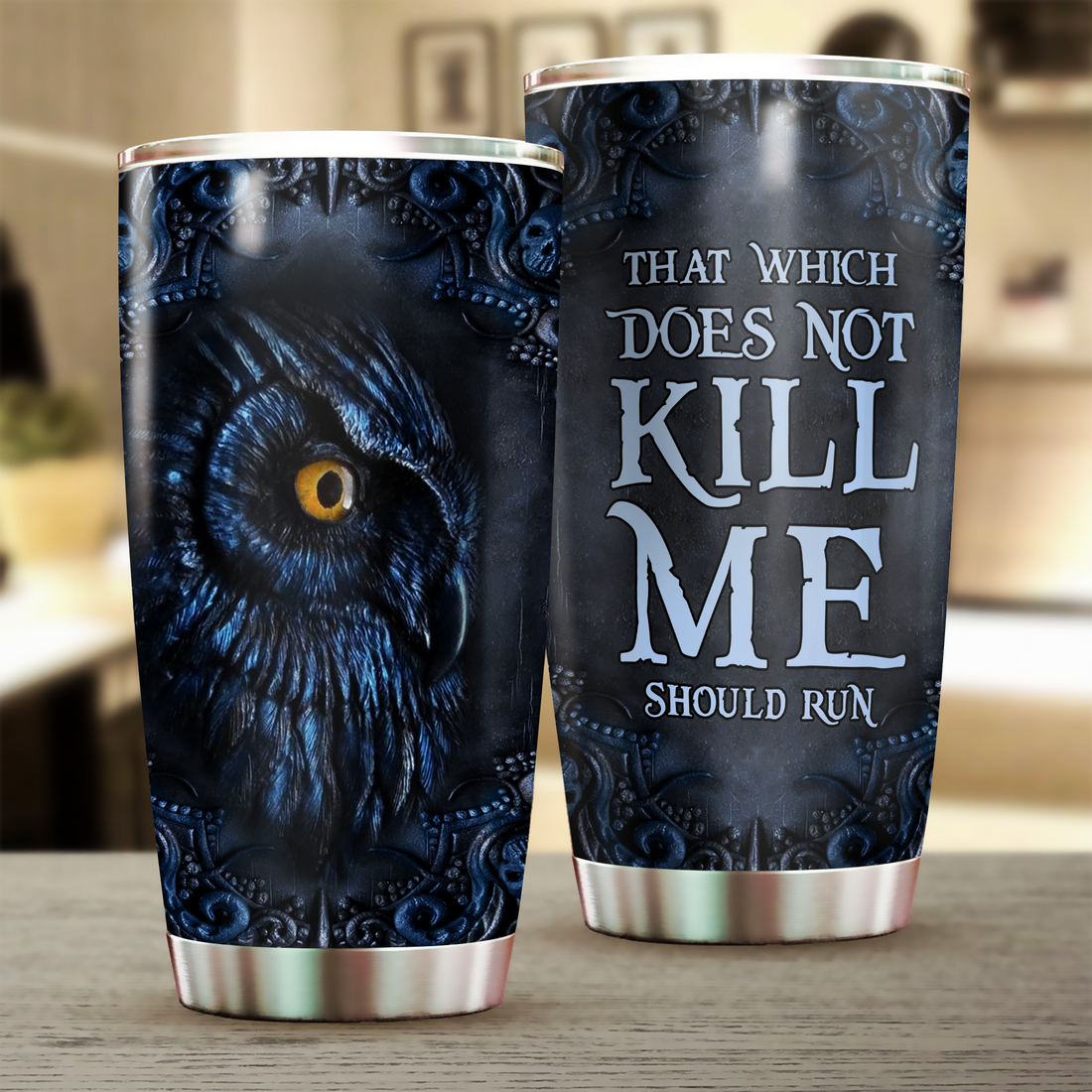 Owl Tumbler, Gift for Owl Lovers - TB152PA - BMGifts (formerly Best Memorial Gifts)