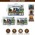 Penn State Nittany Lions Football Team Doormat Personalized Your Family Name, Sport And Grinch Doormat, Football Lovers Gifts, Home Decorations ETHY-53152