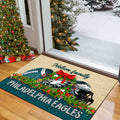 Philadelphia Eagles Doormat Personalized Your Name, Sport Team Doormat, Christmas Gifts For Football Fan, Home Decor ETHY-52726