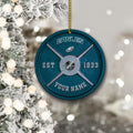 Philadelphia Eagles Fitness Circle Aluminium Custom Ornament 2 Side Trending New Arrivals H52884 ETUG311023