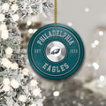 Philadelphia Eagles Fitness Circle Aluminium Ornament 2 Side Trending New Arrivals H52883 ETUG311023