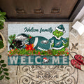 Philadelphia Eagles Football Team Doormat Personalized Your Family Name, Sport And Grinch Doormat, Football Lovers Gifts, Home Decorations ETHY-53152