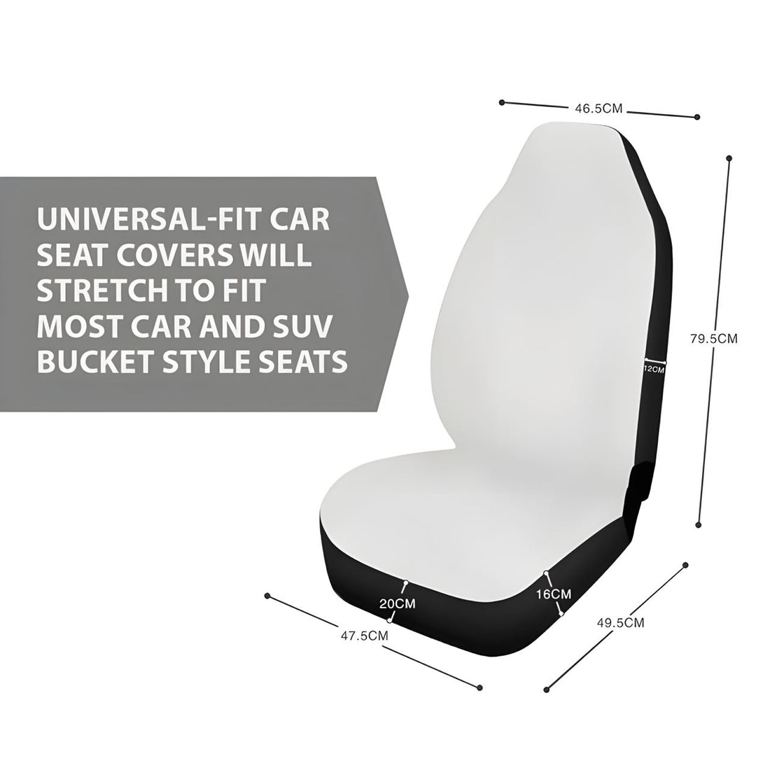 Dad Not Just Any Man Car Seat Covers Car Seat Set Of Two Universal Car Seat Cover