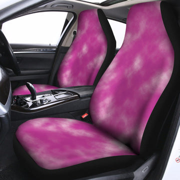 Pink Tie Dye Print Universal Fit Car Seat Covers