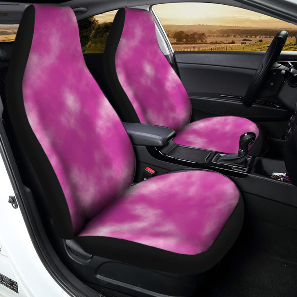 Pink Tie Dye Print Universal Fit Car Seat Covers