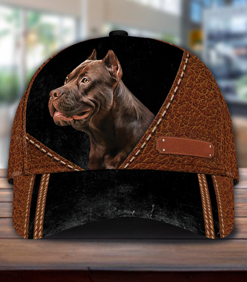 Personalized Pitbull Classic Cap, Personalized Gift for Pitbull Lovers - CP2393PS - BMGifts