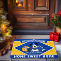 Pittsburgh Panthers Doormat Custom Your Family Name, Sport Team And MK Doormat, FootBall Fan Gifts EHIVM-52722