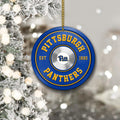 Pittsburgh Panthers Fitness Circle Aluminium Ornament 2 Side Trending New Arrivals H52883 ETUG311023