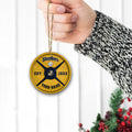 Pittsburgh Steelers Fitness Circle Aluminium Custom Ornament 2 Side Trending New Arrivals H52884 ETUG311023