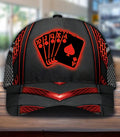 Personalized Poker Classic Cap, Personalized Gift for Poker Lovers, Poker Players - CP1738PS - BMGifts