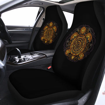 Polynesian Sea Turtle Print Universal Fit Car Seat Covers