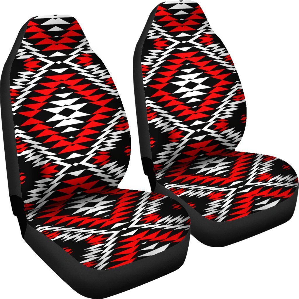 Red Taos Native American Universal Fit Car Seat Covers