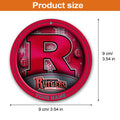 Rutgers Scarlet Knights Circle Aluminium Custom Ornament 2 Side Trending New Arrivals H52912 ETUG311023