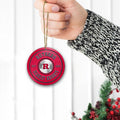 Rutgers Scarlet Knights Fitness Circle Aluminium Ornament 2 Side Trending New Arrivals H52883 ETUG311023
