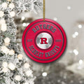Rutgers Scarlet Knights Fitness Circle Aluminium Ornament 2 Side Trending New Arrivals H52883 ETUG311023