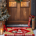 San Francisco 49ers Doormat Custom Your Family Name, Sport Team And MK Doormat, FootBall Fan Gifts EHIVM-52721