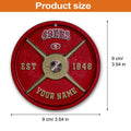 San Francisco 49ers Fitness Circle Aluminium Custom Ornament 2 Side Trending New Arrivals H52884 ETUG311023