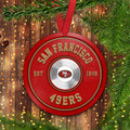 San Francisco 49ers Fitness Circle Aluminium Ornament 2 Side Trending New Arrivals H52883 ETUG311023