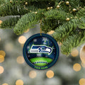 Seattle Seahawks Circle Aluminium Custom Ornament 2 Side Trending New Arrivals H52912 ETUG311023