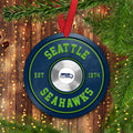 Seattle Seahawks Fitness Circle Aluminium Ornament 2 Side Trending New Arrivals H52883 ETUG311023