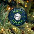 Seattle Seahawks Fitness Circle Aluminium Ornament 2 Side Trending New Arrivals H52883 ETUG311023