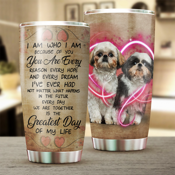 Shihtzu Tumbler, Gift for Shihtzu Lovers - TB244PA - BMGifts (formerly Best Memorial Gifts)