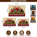 South Carolina Gamecocks Doormat Personalized Your Name, Sport Team Doormat, Christmas Gifts For Football Fan, Home Decor ETHY-52726