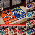 Sport Doormat Custom Husband Name, Wife Name And Choose Any Team, Sport Team Doormat, Home Decorations