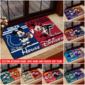 Sport Doormat Custom Husband Name, Wife Name And Choose Any Team, Sport Team Doormat, Home Decorations