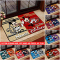 Sport Doormat Custom Husband Name, Wife Name And Choose Any Team, Sport Team Doormat, Home Decorations