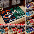 Sport Doormat Custom Husband Name, Wife Name And Choose Any Team, Sport Team Doormat, Home Decorations
