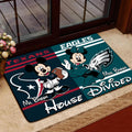 Sport Doormat Custom Husband Name, Wife Name And Choose Any Team, Sport Team Doormat, Home Decorations