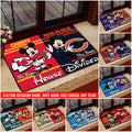 Sport Doormat Custom Husband Name, Wife Name And Choose Any Team, Sport Team Doormat, Home Decorations