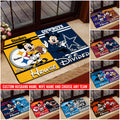 Sport Doormat Custom Husband Name, Wife Name And Choose Any Team, Sport Team Doormat, Home Decorations