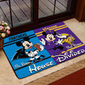 Sport Doormat Custom Husband Name, Wife Name And Choose Any Team, Sport Team Doormat, Home Decorations